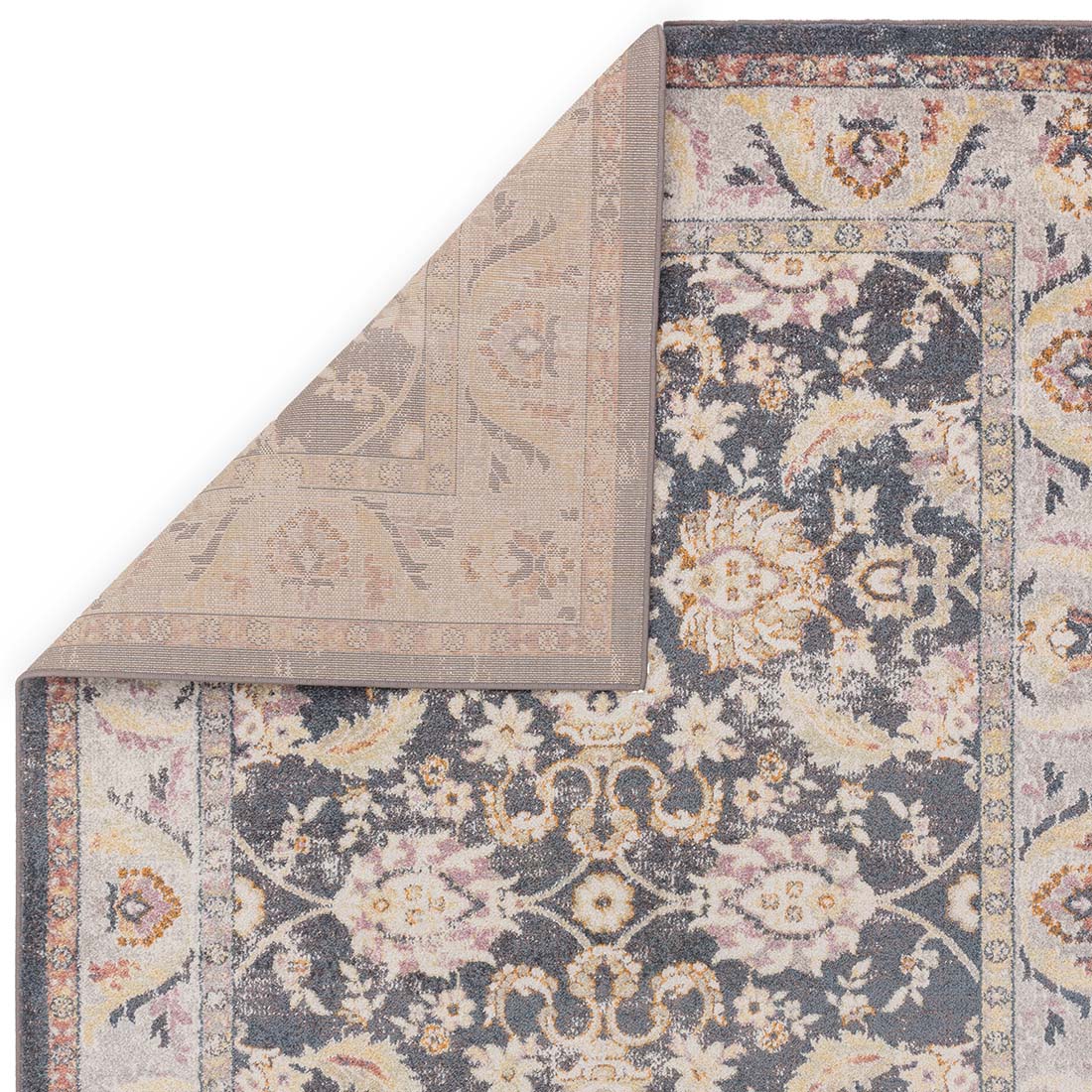 multicolour Persian style area rug