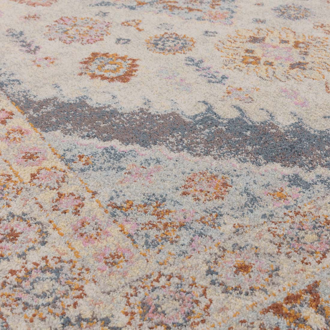 Flores Fiza Classic Persian Medallion Rug FR06