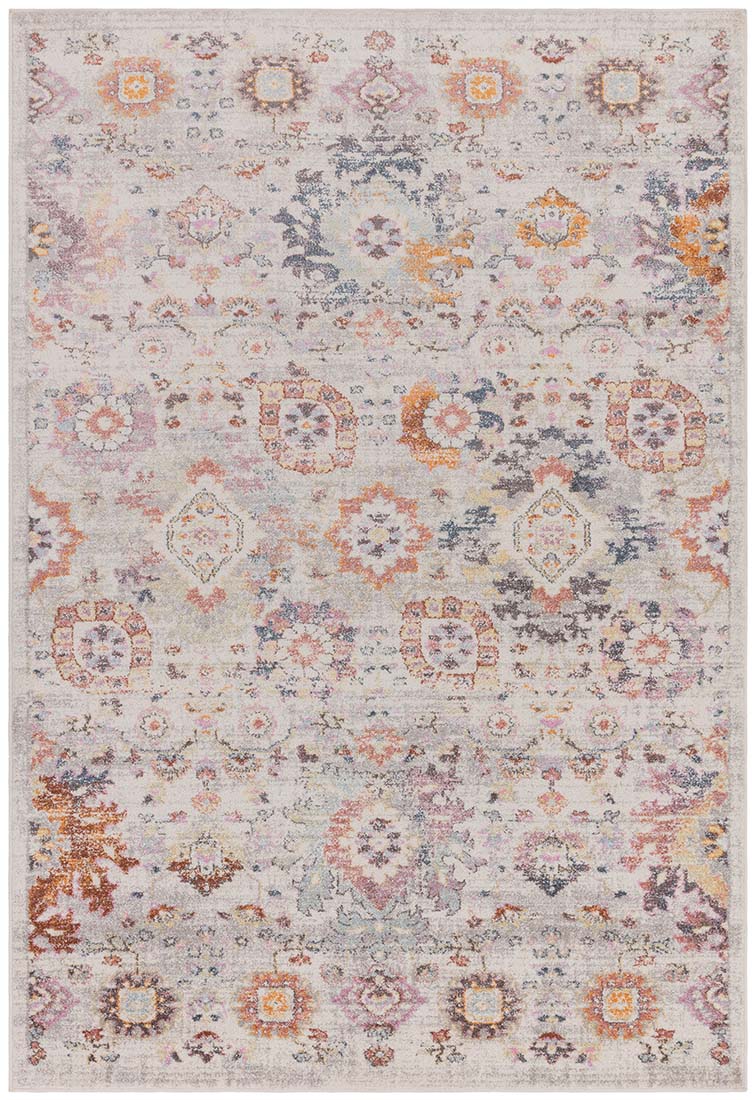 multicolour Persian style area rug