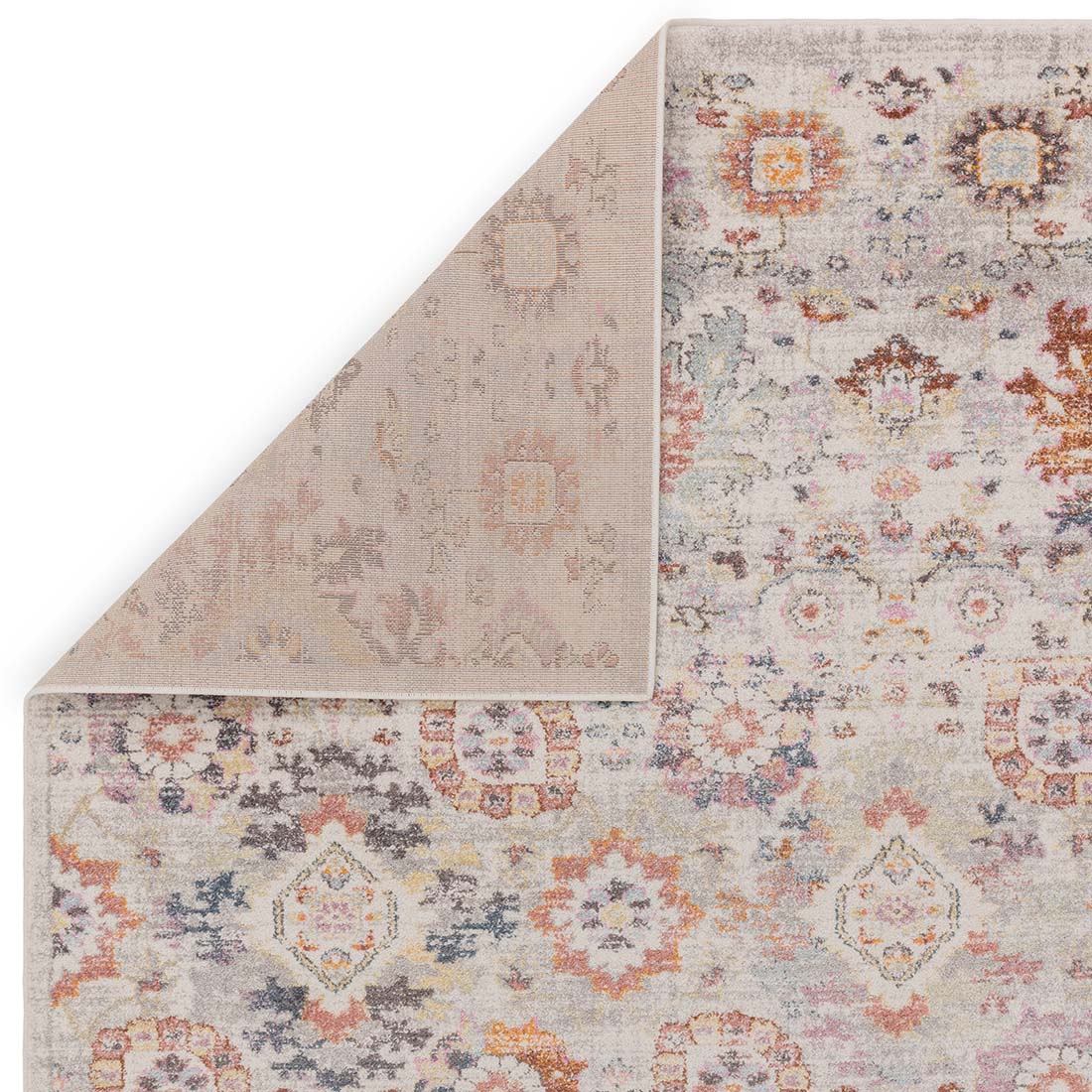 multicolour Persian style area rug