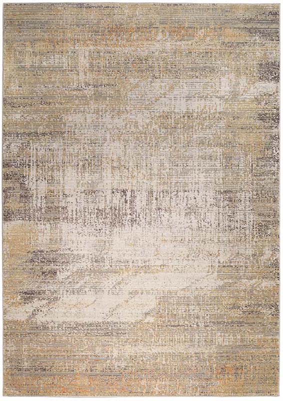 modern yellow and grey abstract area rug