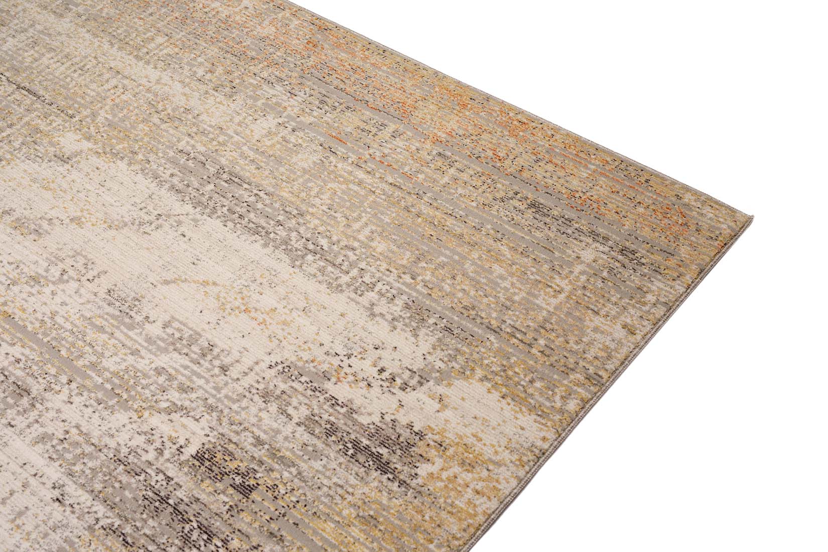 modern yellow and grey abstract area rug