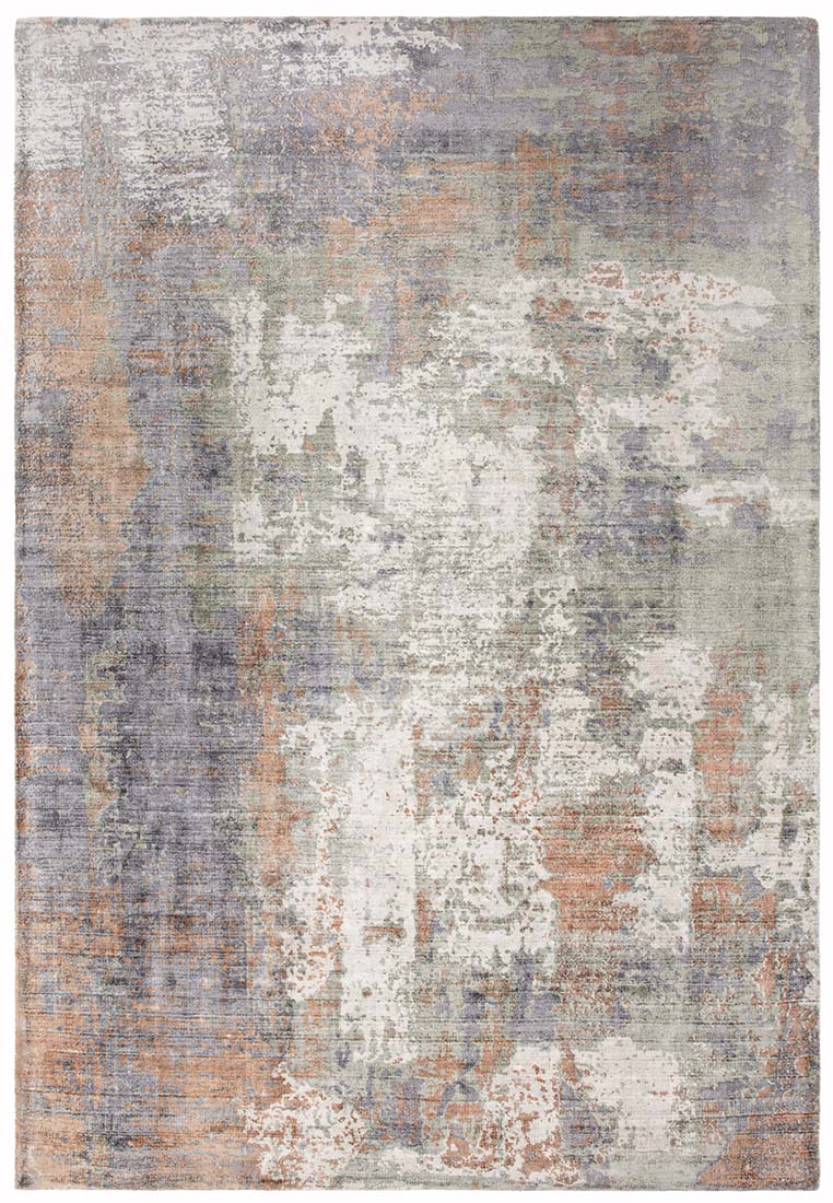 Gatsby Coral Abstract Tonal Rug