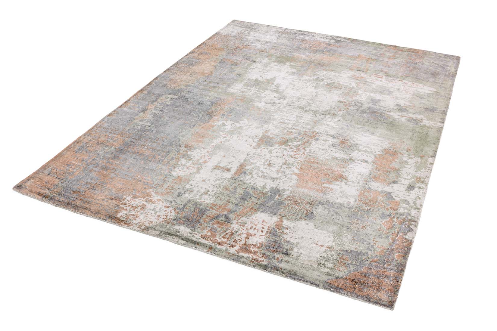 Gatsby Coral Abstract Tonal Rug