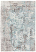 Gatsby Blue Abstract Tonal Rug