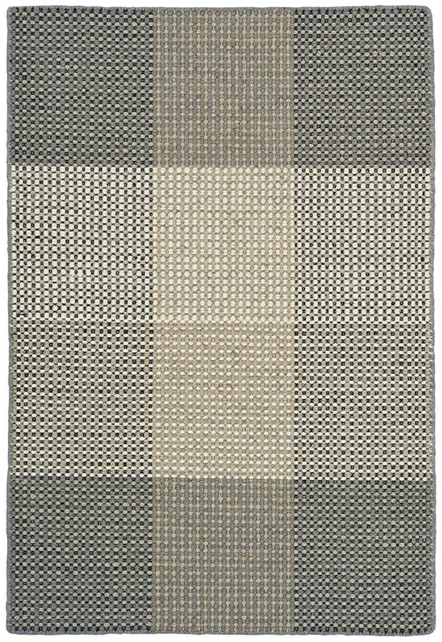grey geometric rug