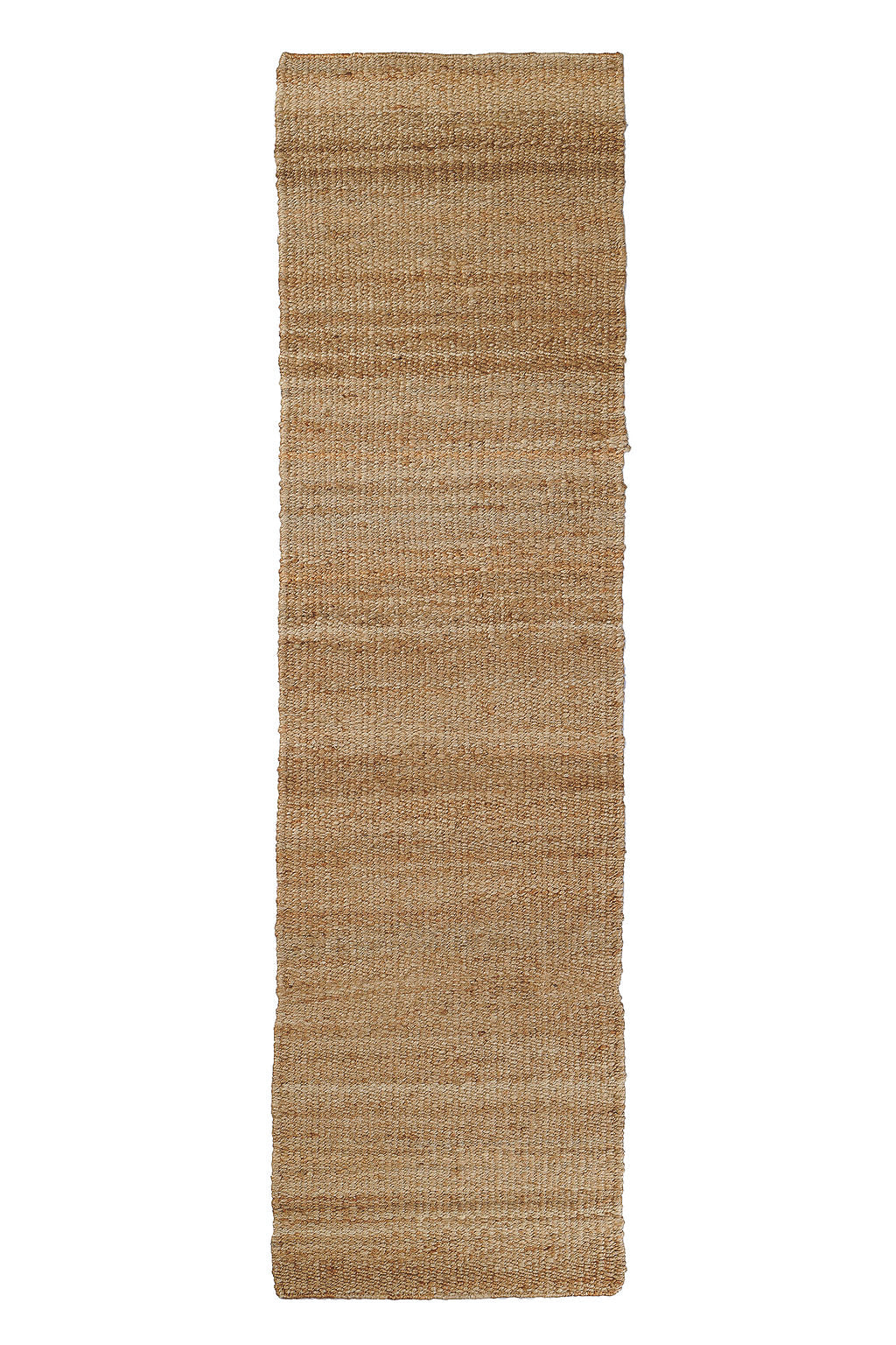 Plain brown jute runner