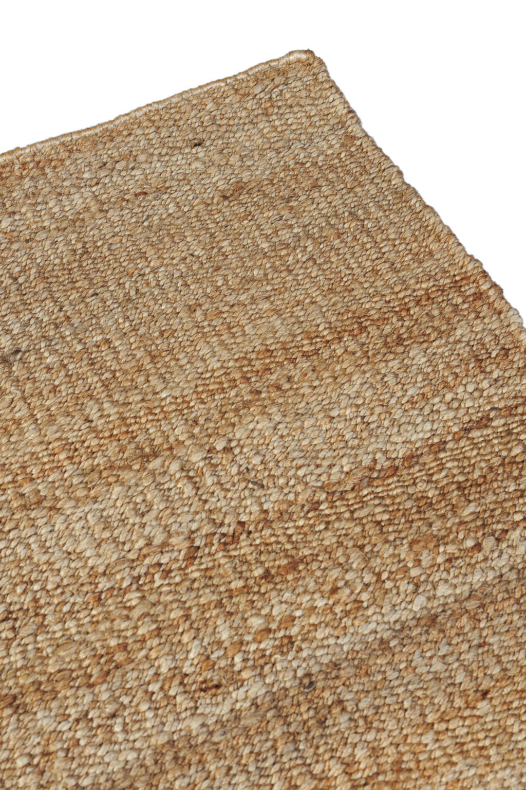 Plain brown jute runner