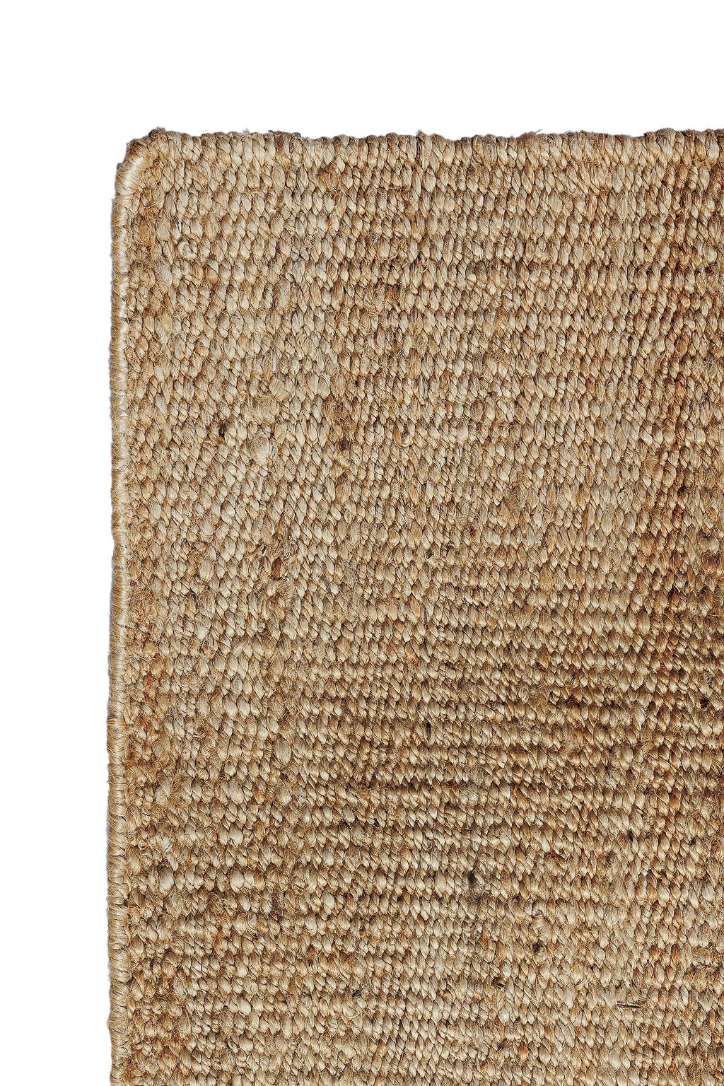 Plain brown jute runner