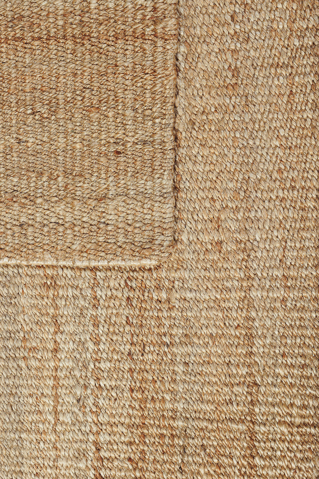 Plain brown jute runner