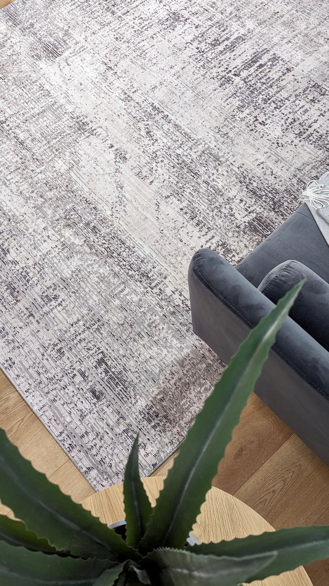 Home Collection Camden Grey Abstract Rug