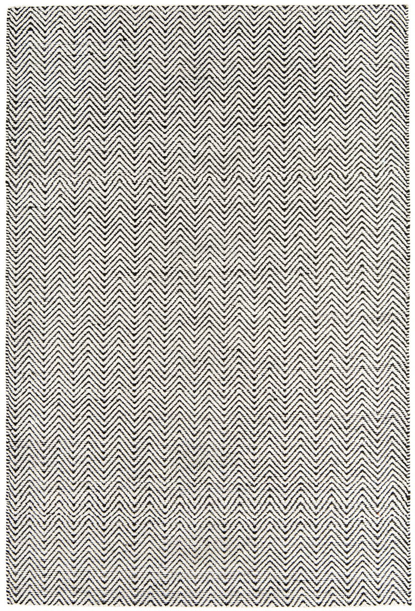 Ives Rug Black White