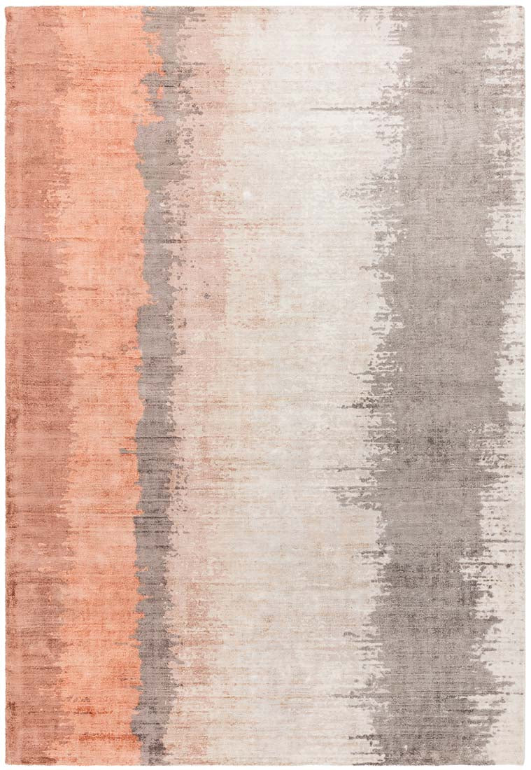 multicolour modern area rug with abstract design