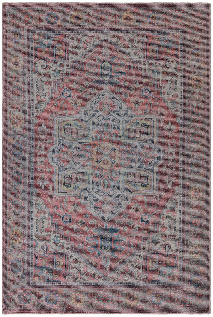 multicolour Persian inspired area rug