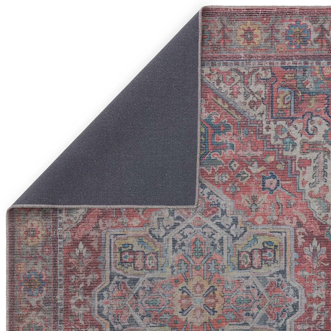 multicolour Persian inspired area rug
