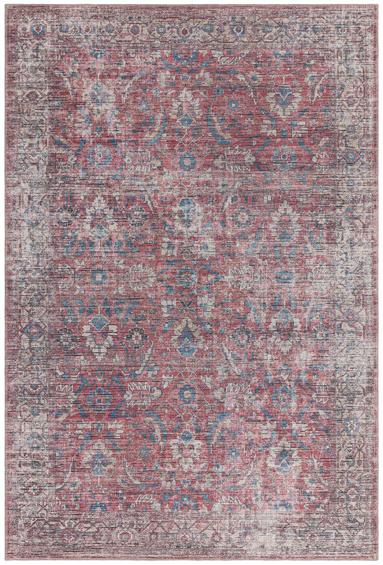 multicolour Persian inspired area rug 
