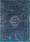 Fading World Medallion Blue Night 8254