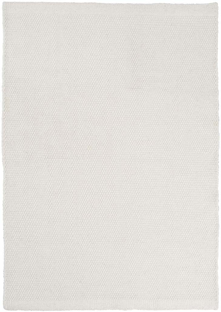 plain white wool rug