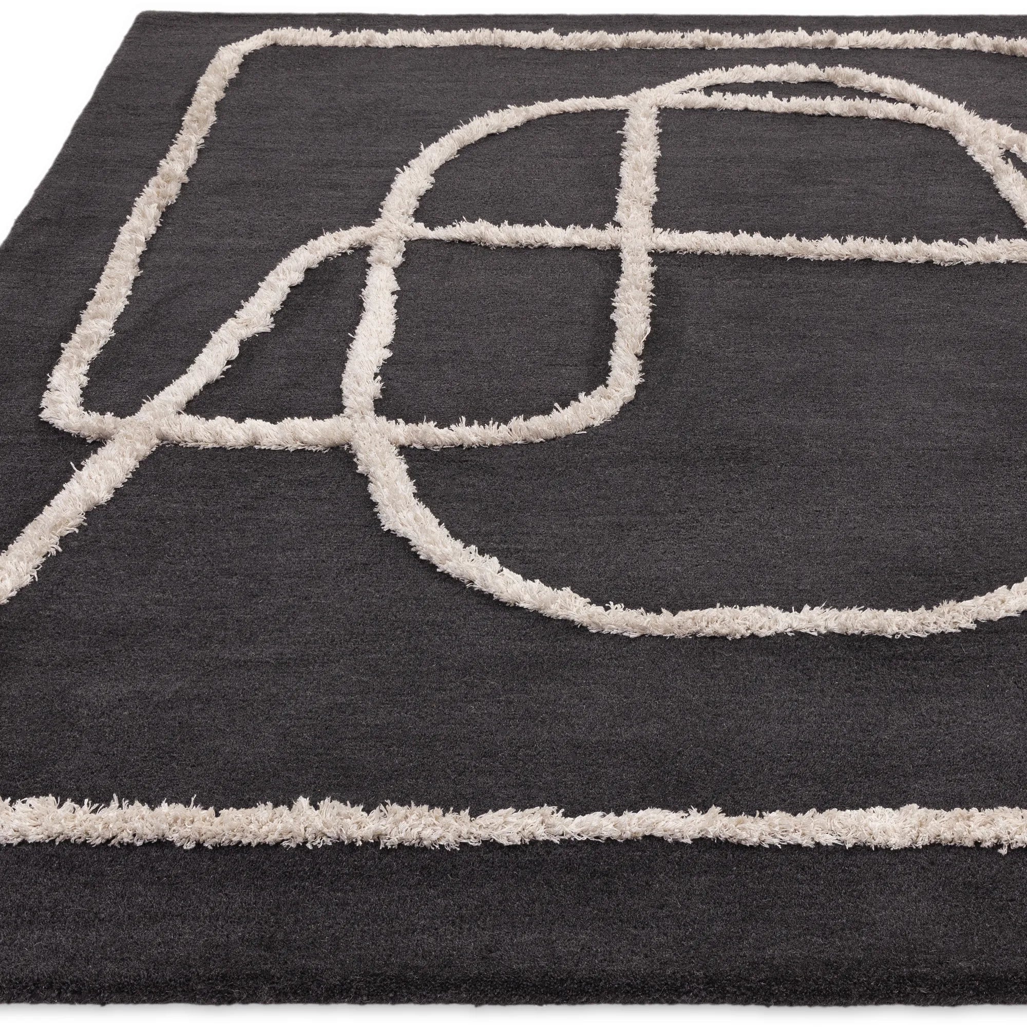 Infinity Charcoal Rug