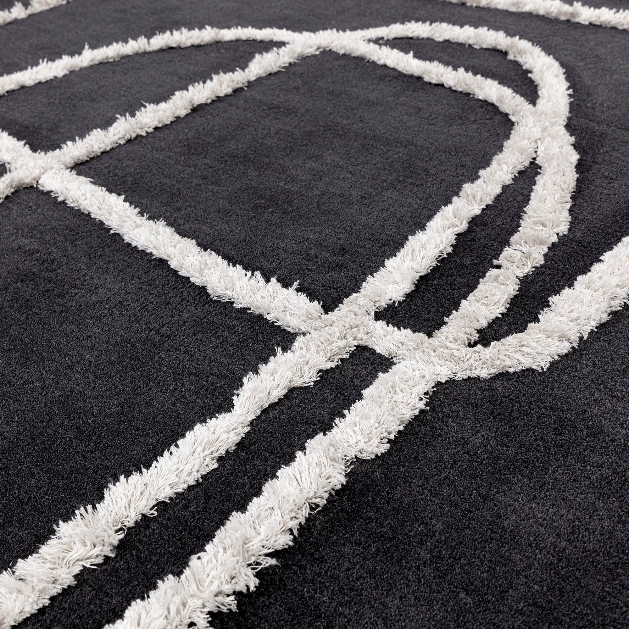 Infinity Charcoal Rug