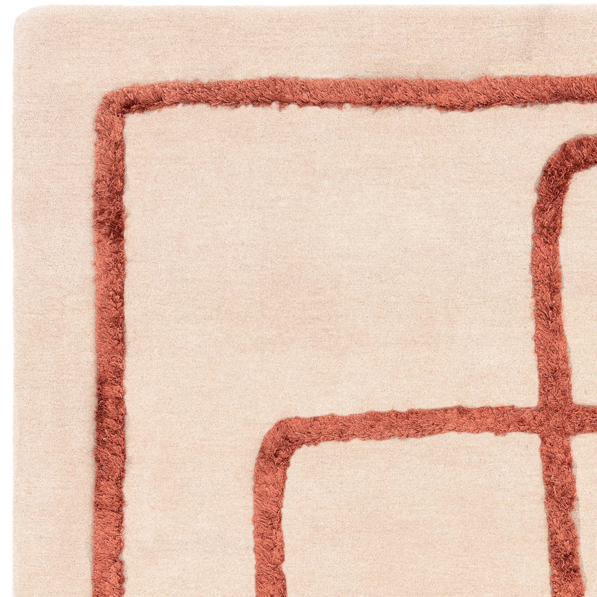 Infinity Copper Rug