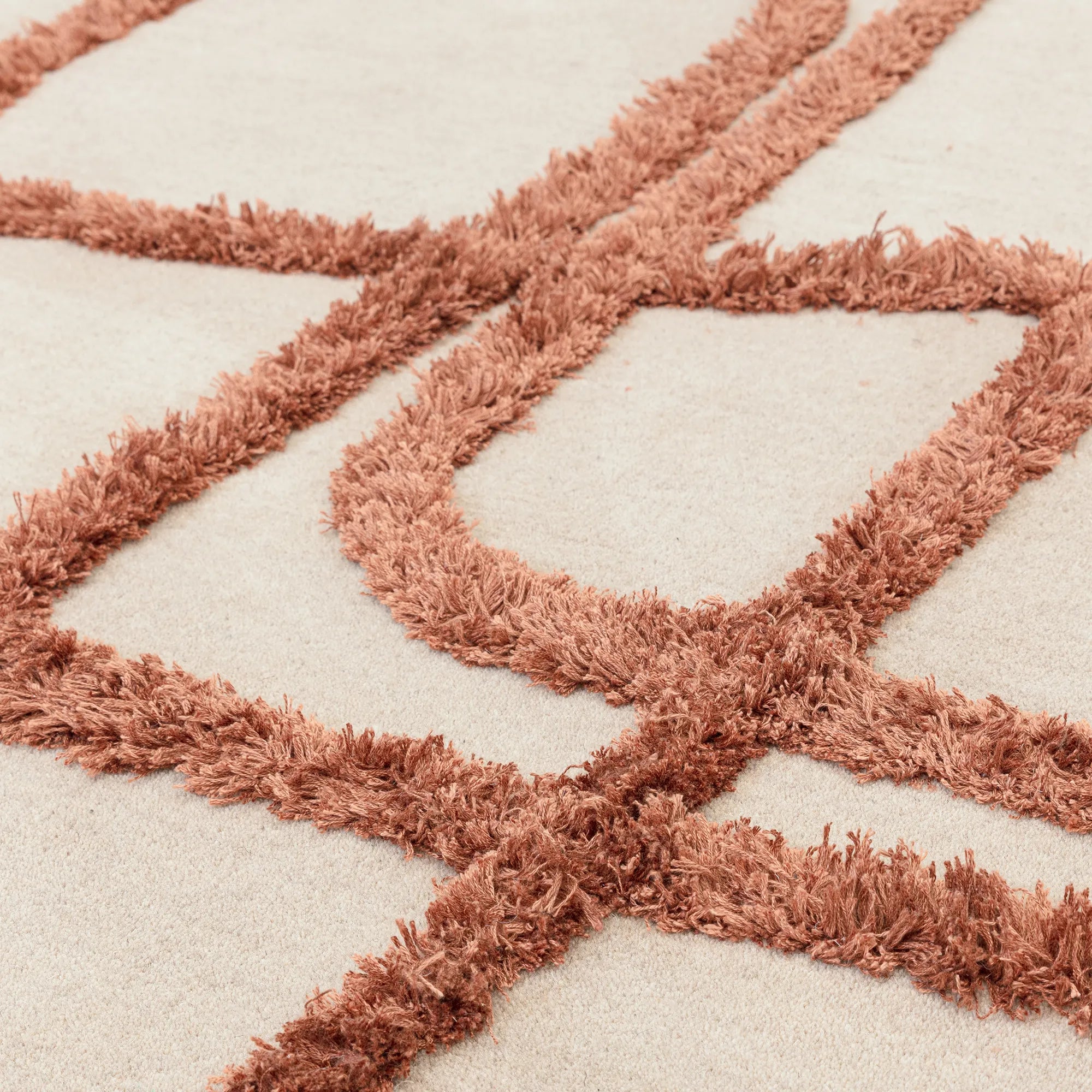 Infinity Copper Rug