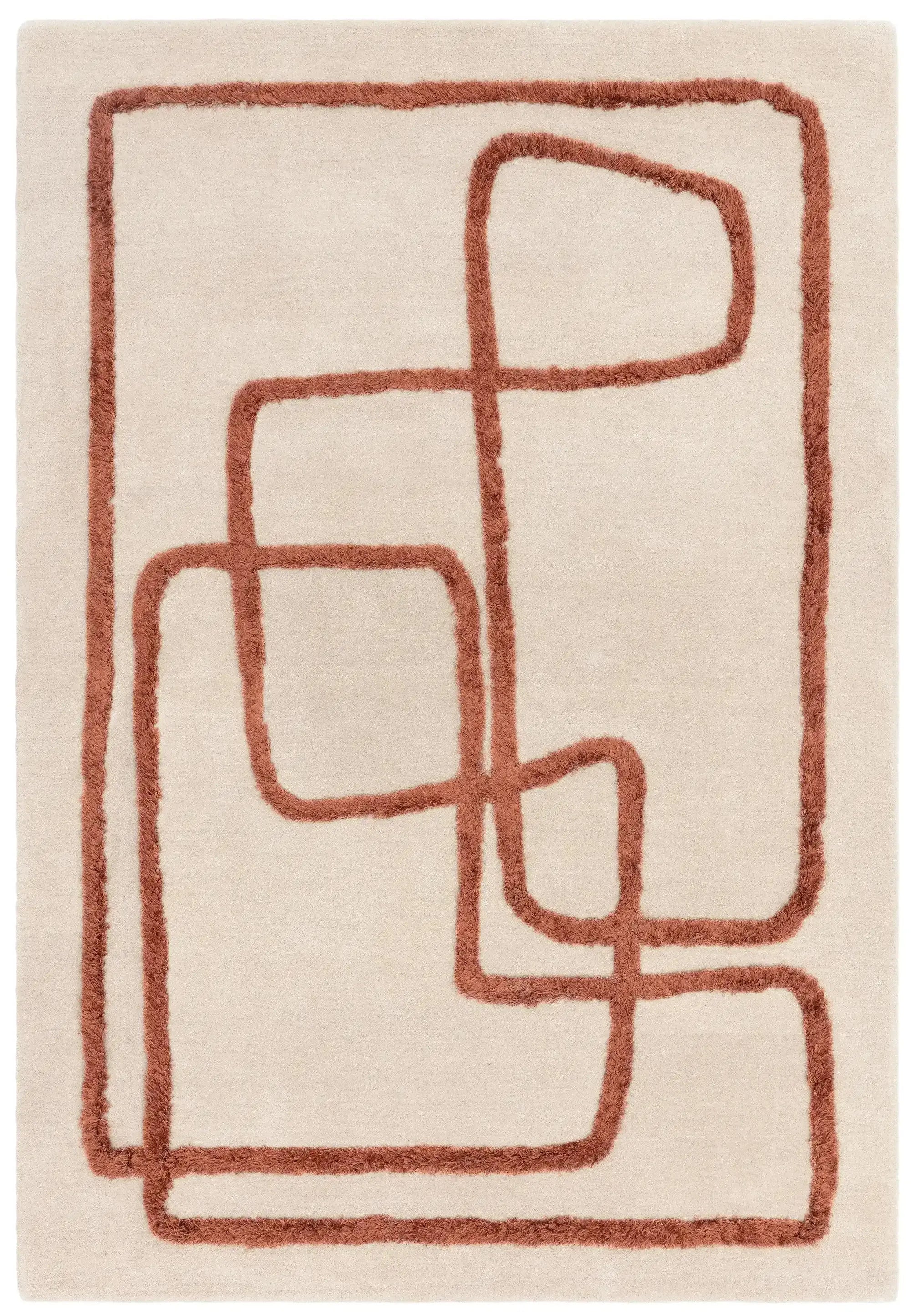 Infinity Copper Rug