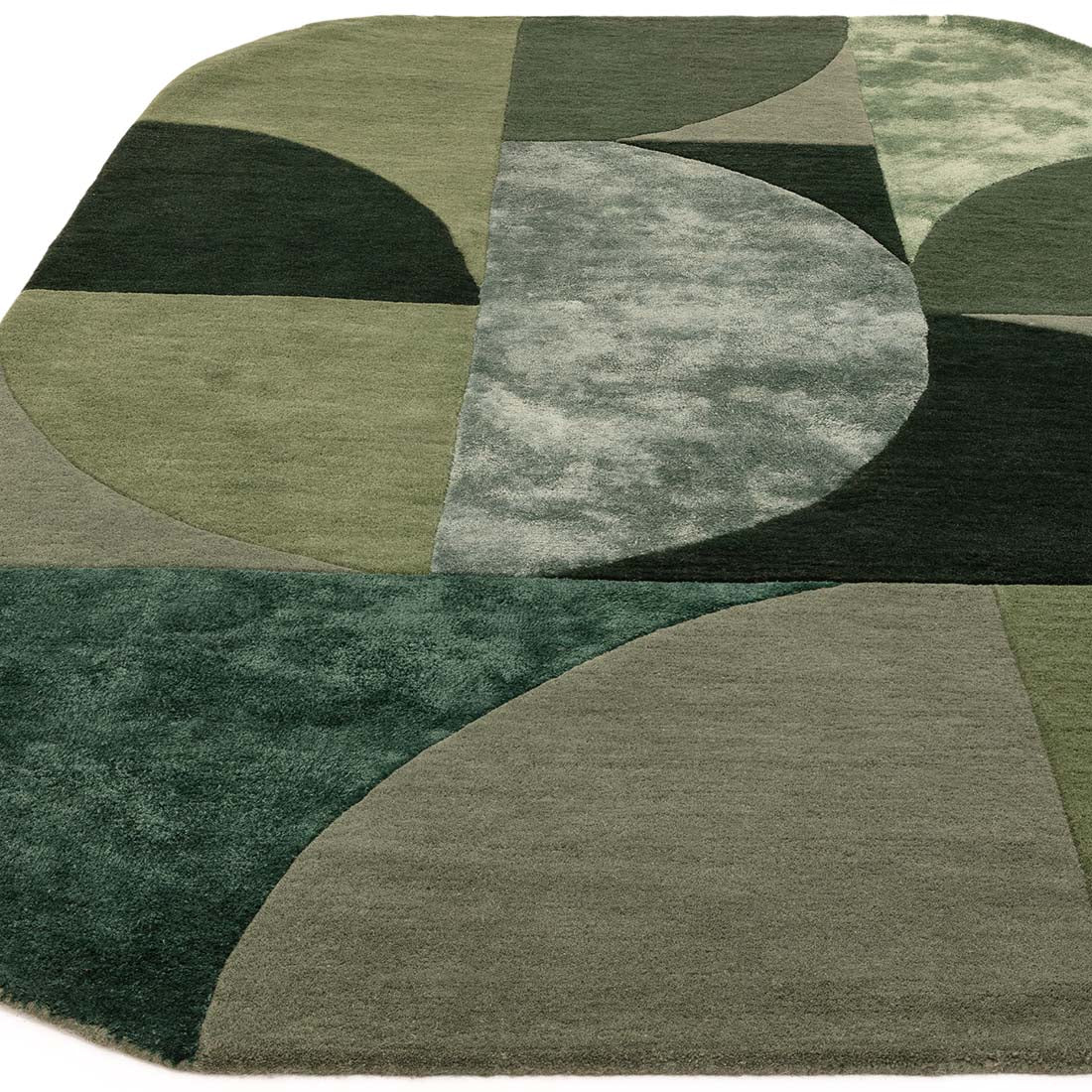 Matrix Forest MAX75 Oval Rug