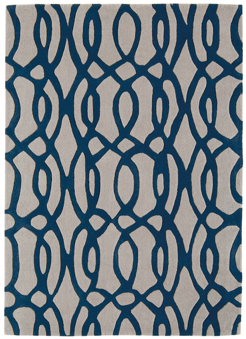 Matrix Rug MAX36 Wire Blue
