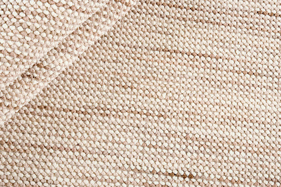 Textured multicoloured area rug