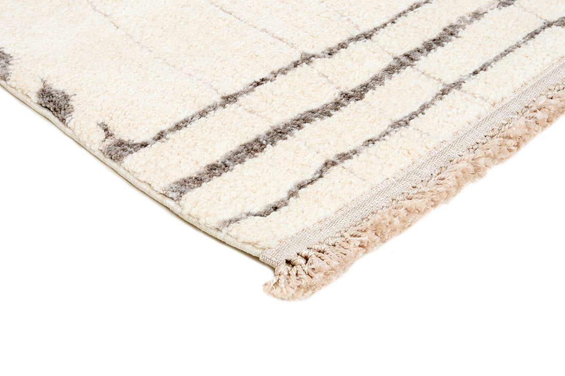 cream in colour with simple pattern