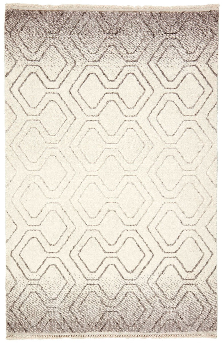 Moroccan style rug, cream in colour with simple pattern