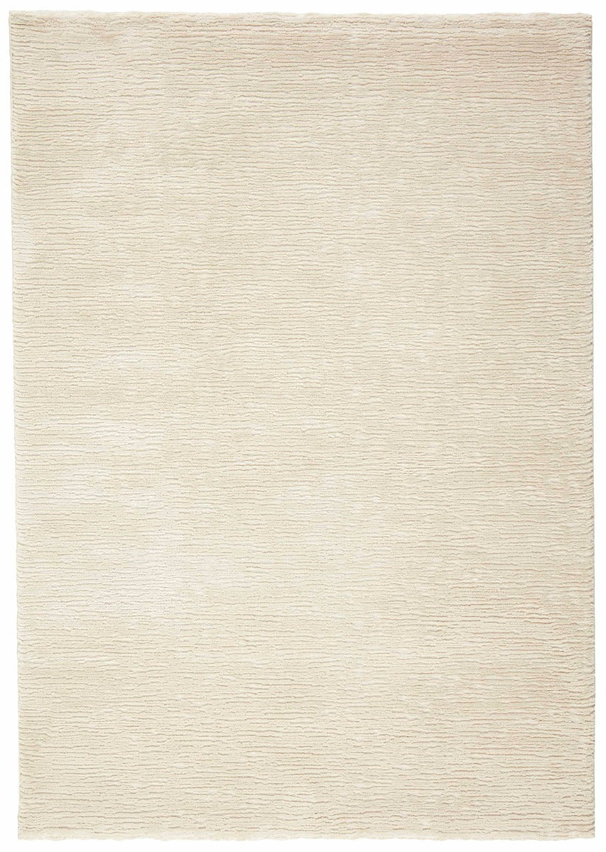 Plain cream Moroccan style rug