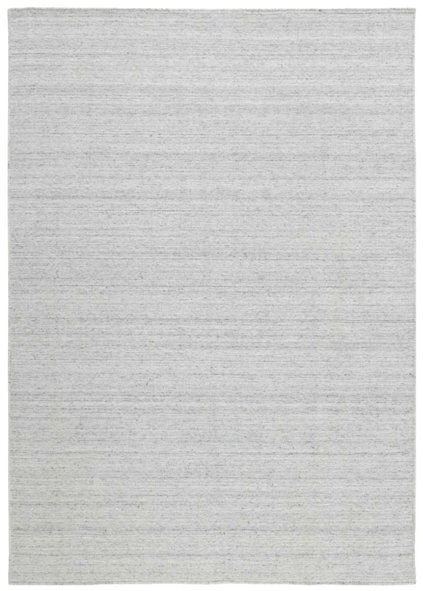 authentic oriental kelim flatweave rug in light grey

