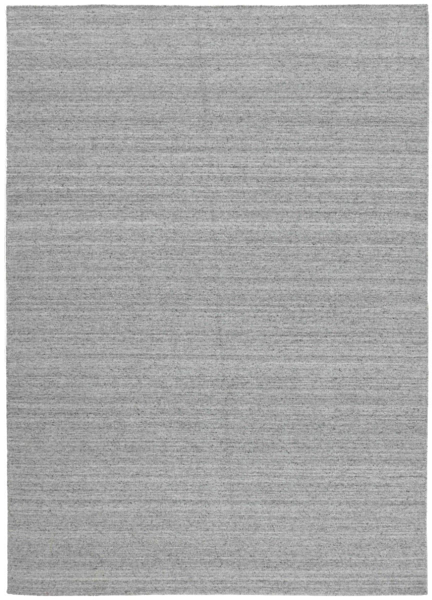 authentic oriental kelim flatweave rug in grey