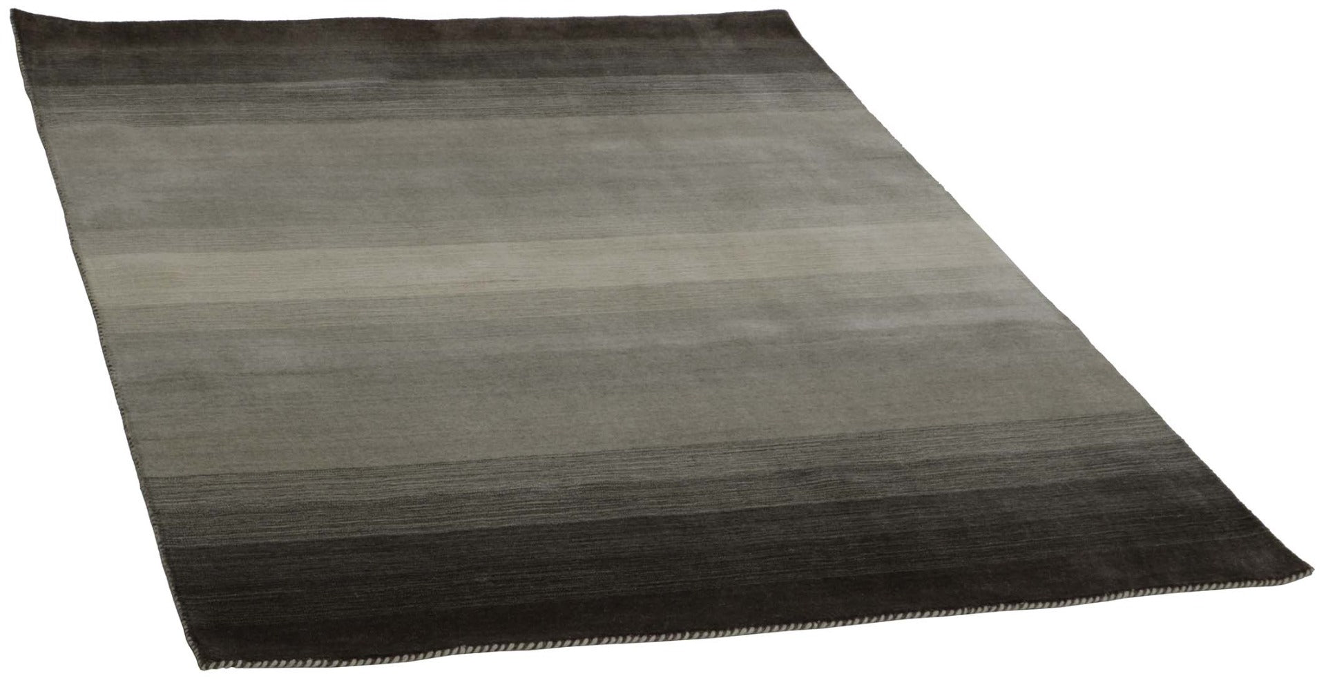 grey and cream ombre rug