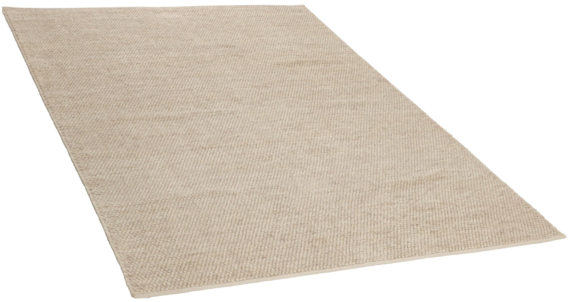 beige textured rug