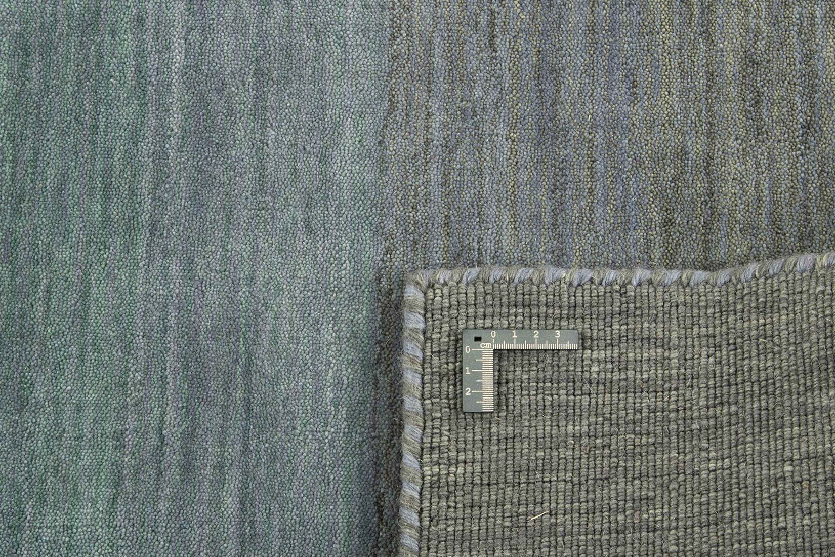 green and purple ombre runner