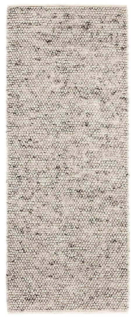 grey and brown textured runner
