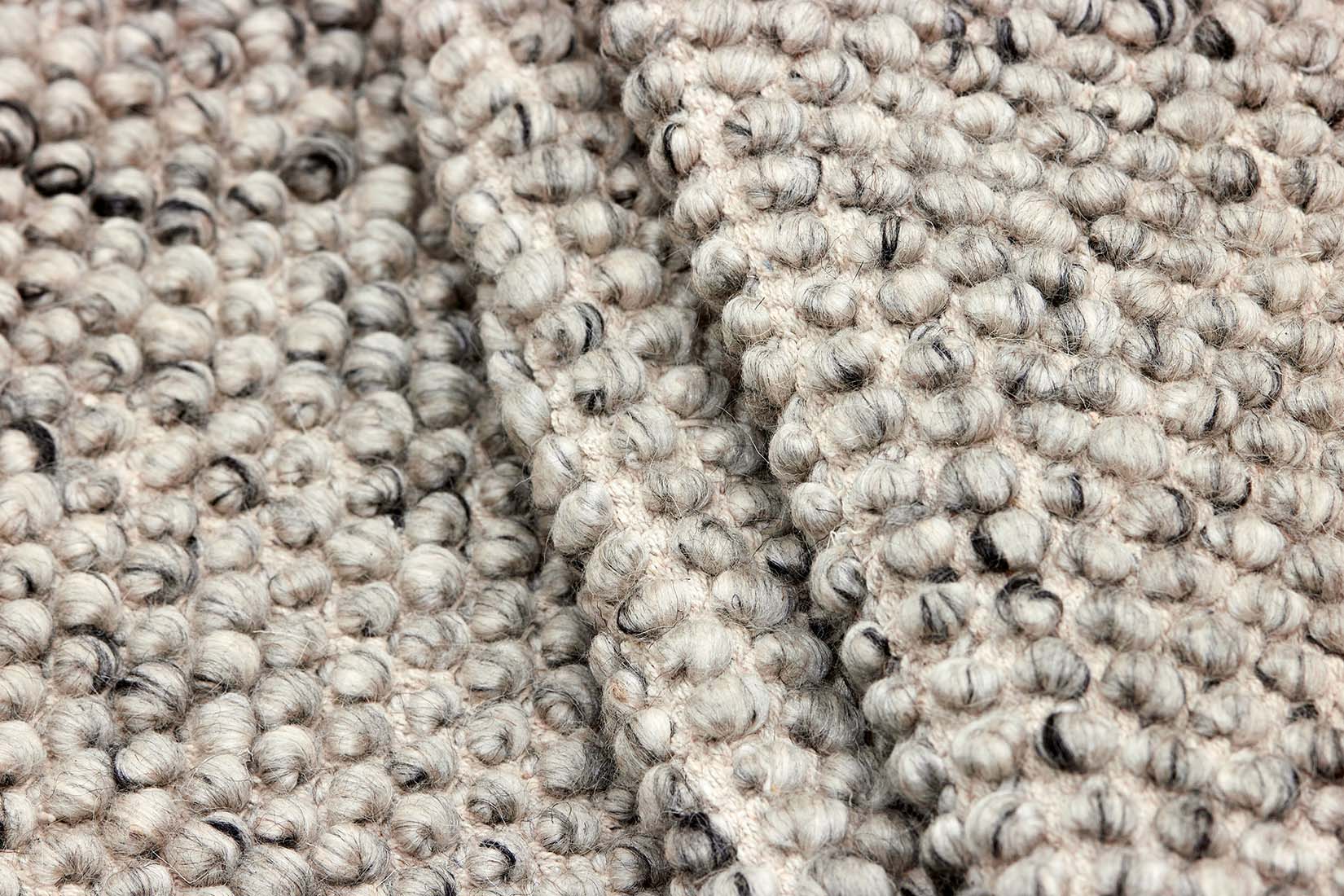 grey and brown textured runner