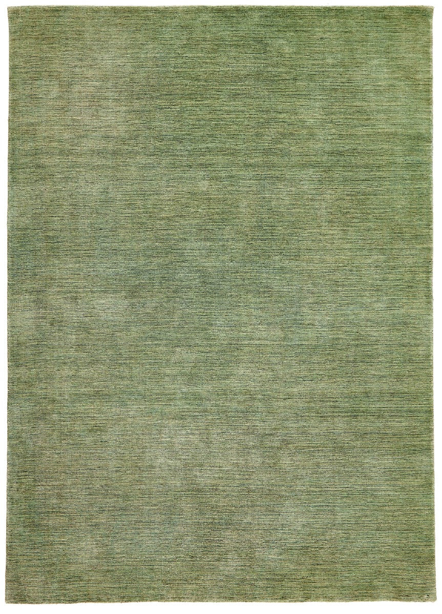 plain green wool area rug