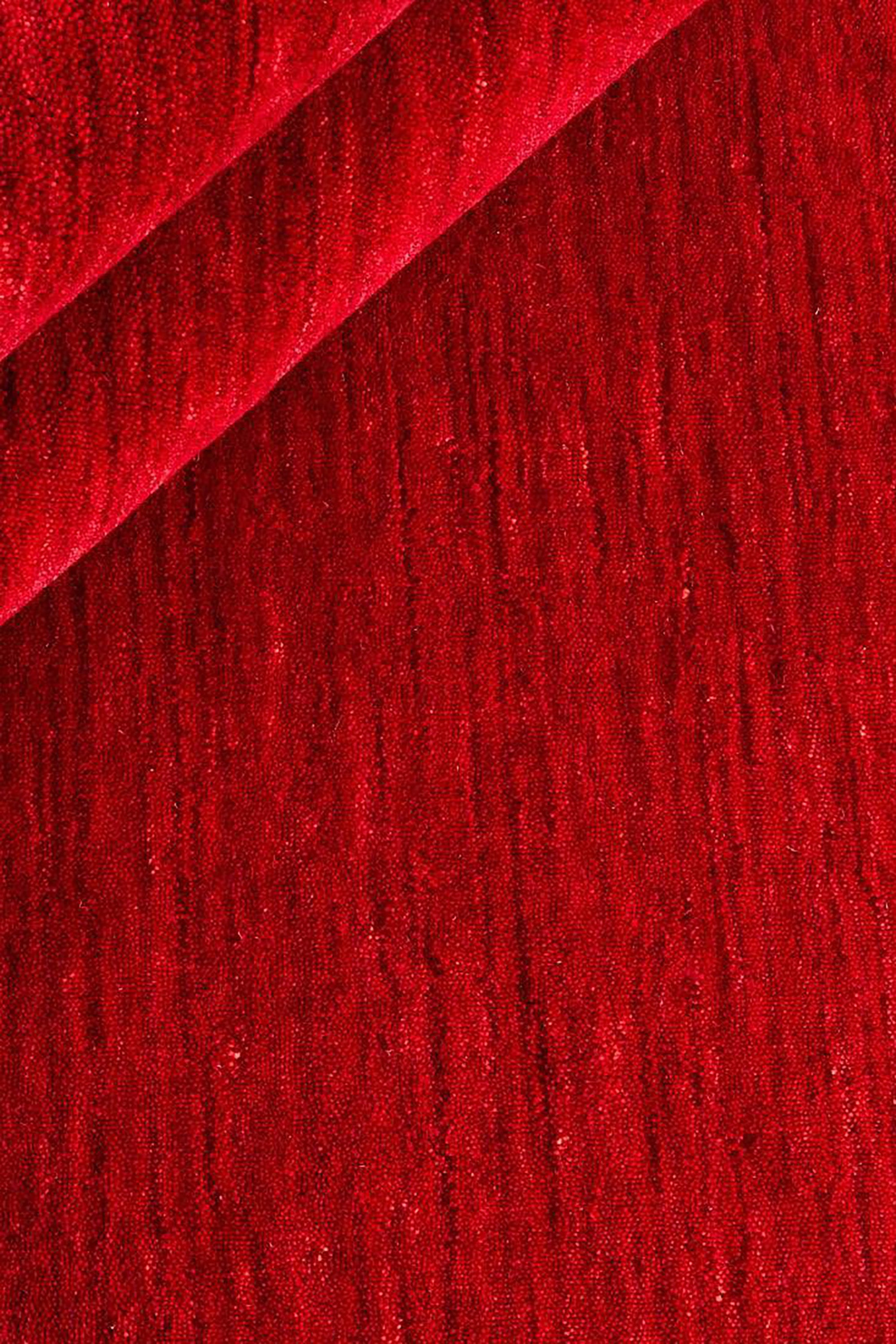 plain red wool area rug