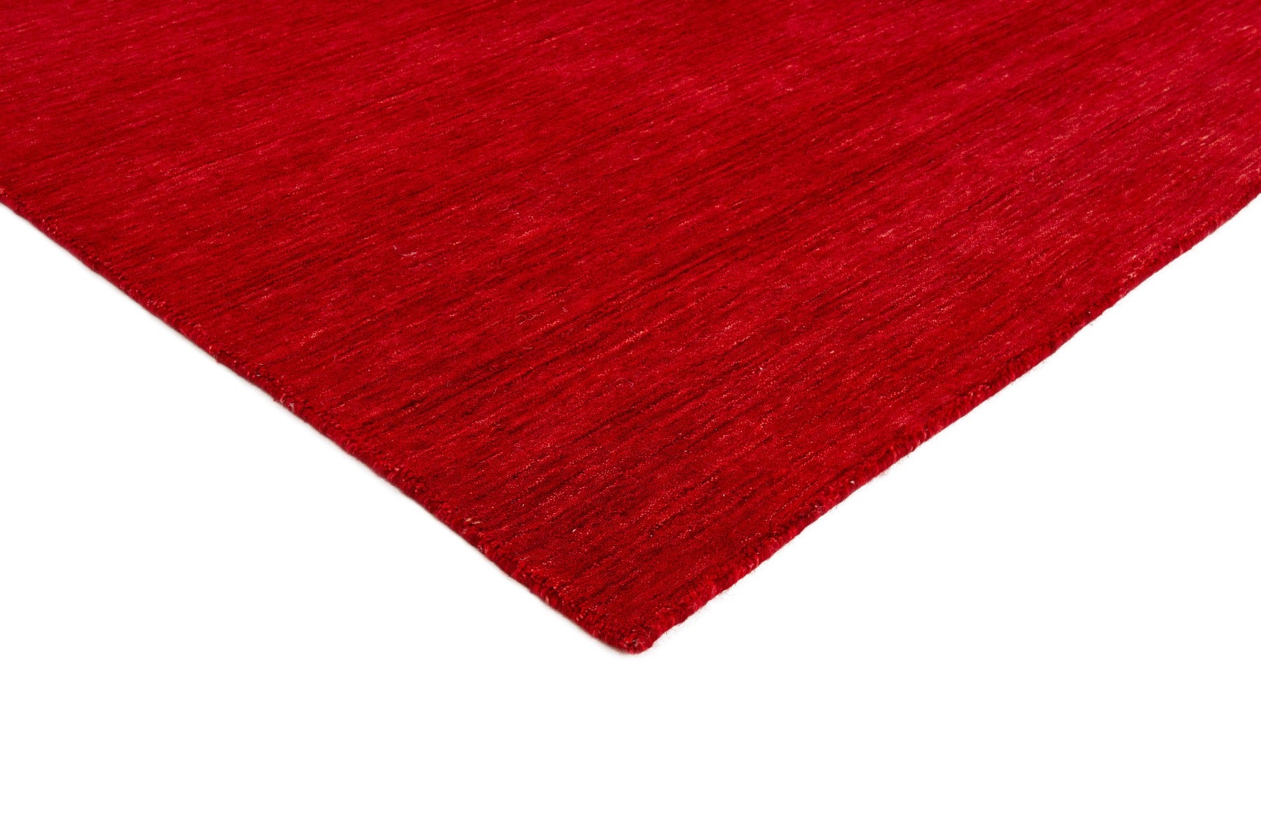 plain red wool area rug