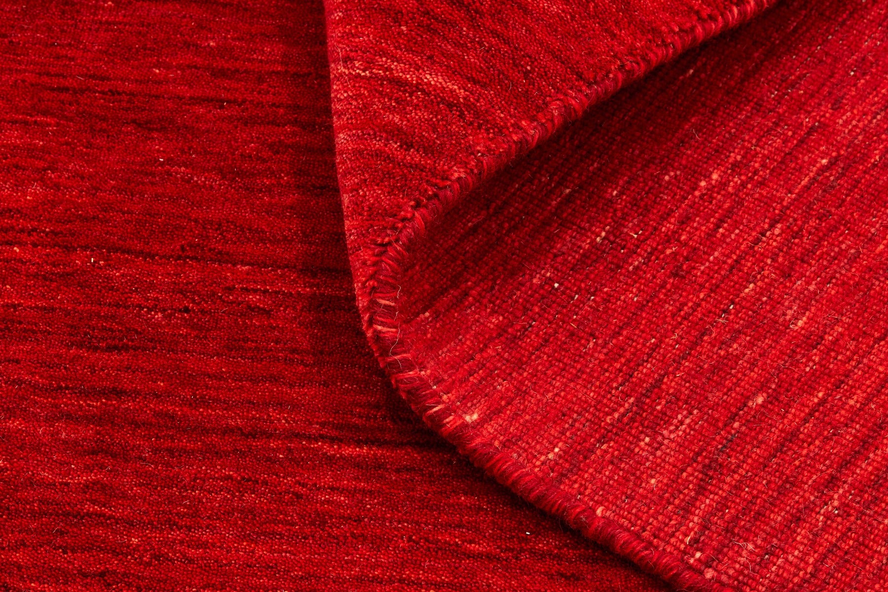 plain red wool area rug