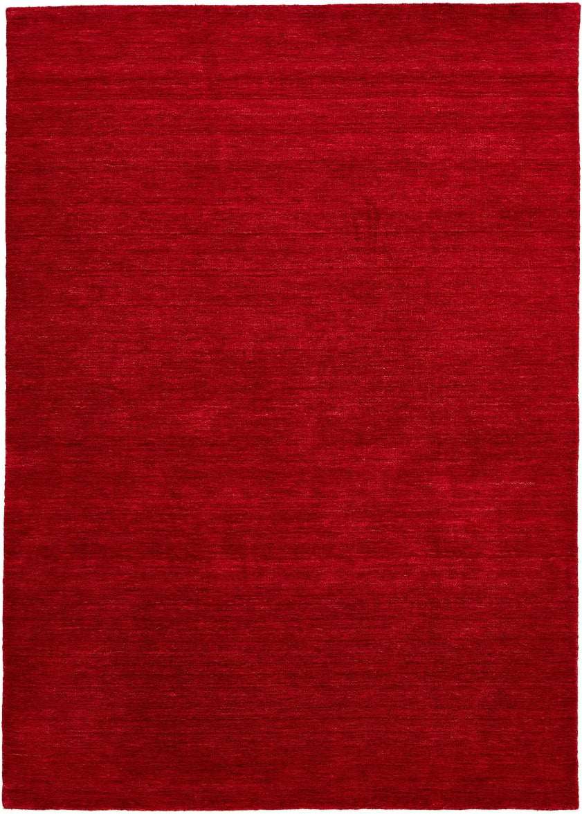 plain red wool area rug