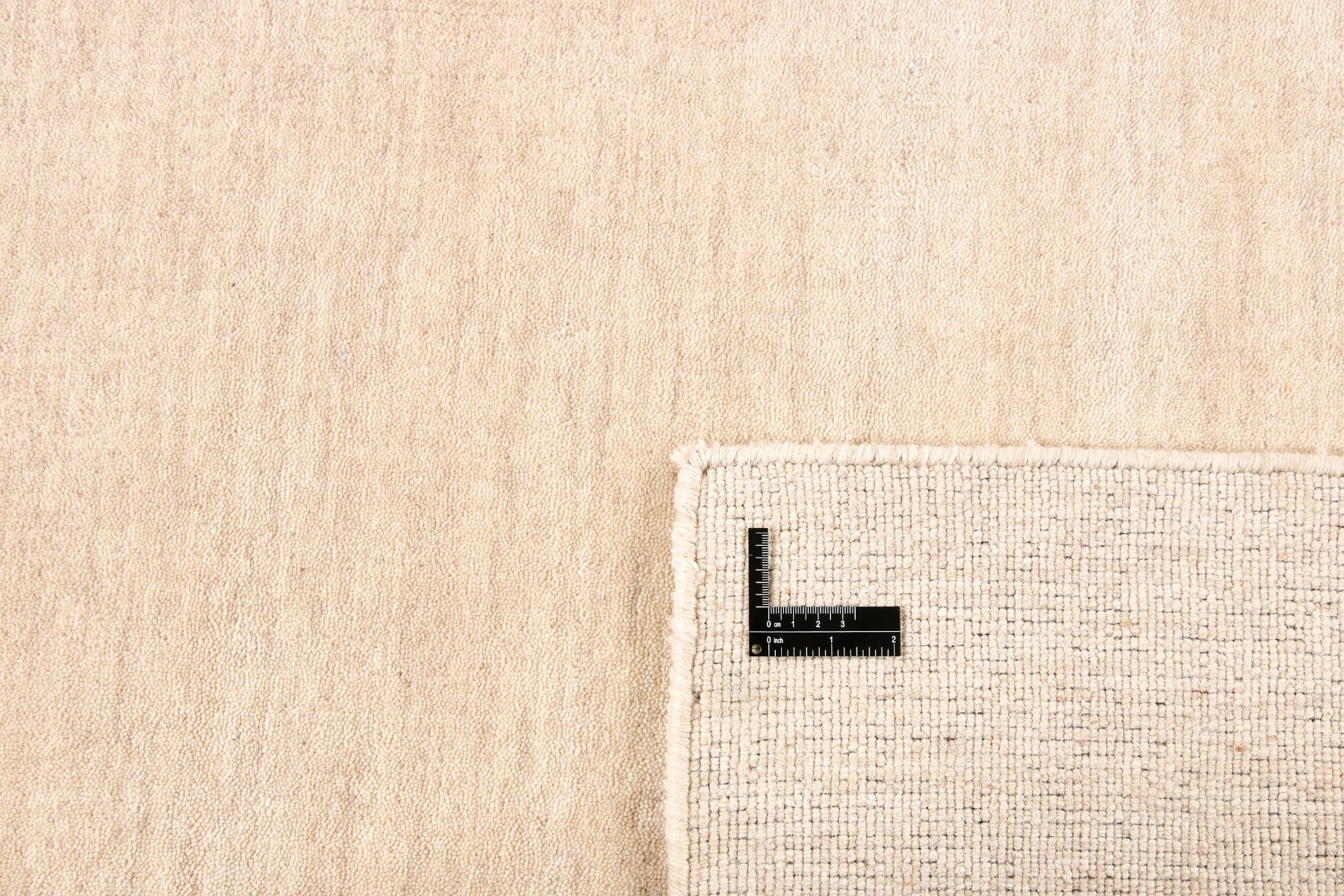 plain cream wool area runner