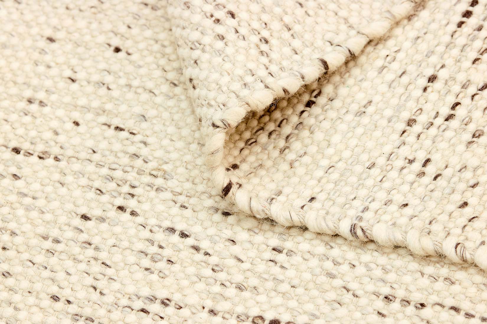 Brown textured area rug