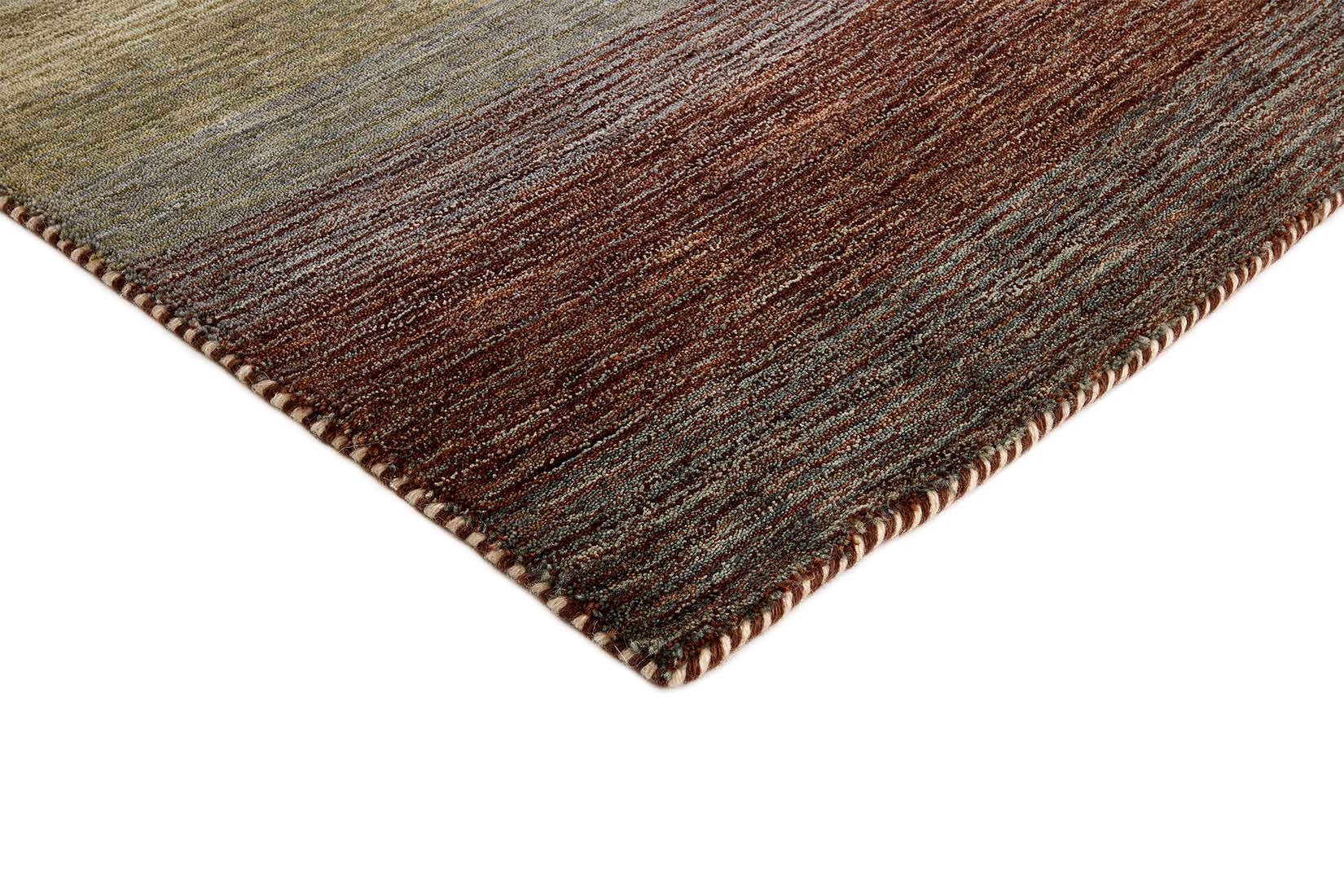 Panorama Wool Green Multi Runner