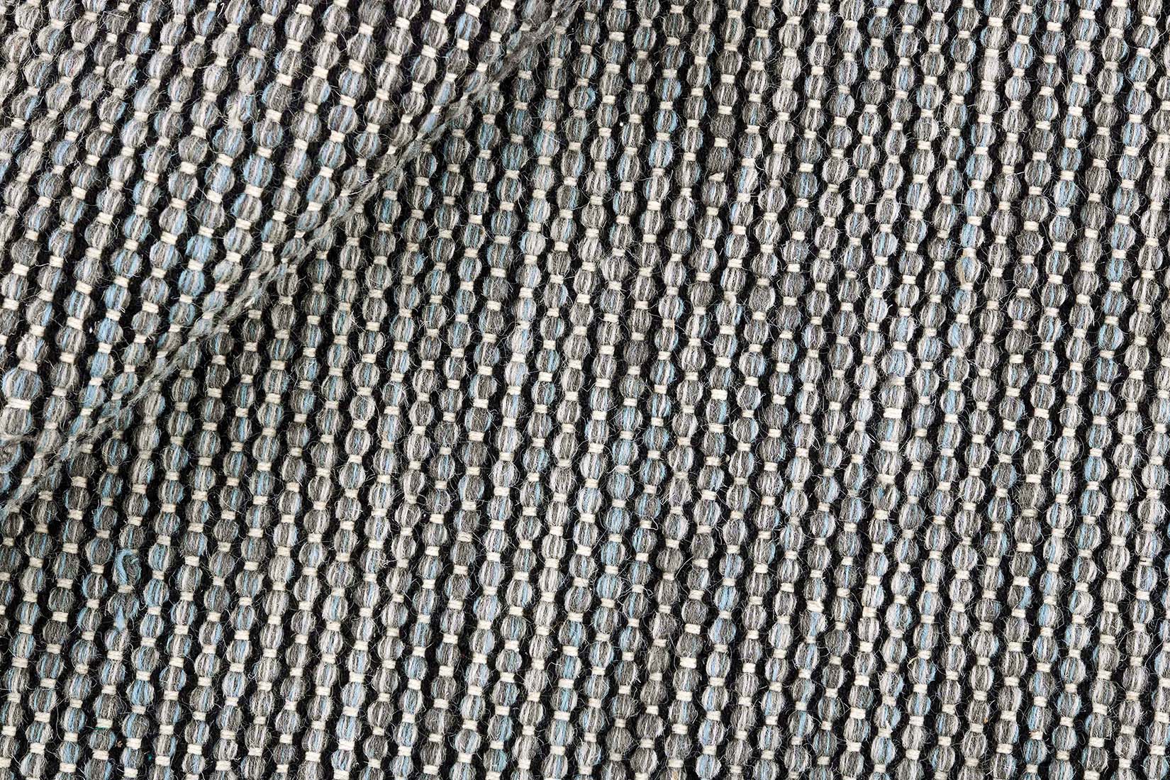 plain grey flatweave runner