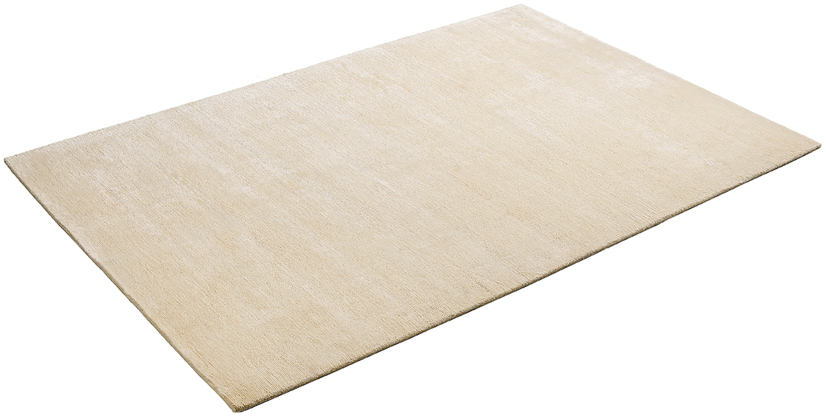 large plain beige rug
